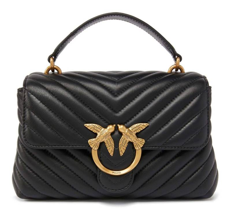 PINKO Handtasche Mini CL Sheep Nappa Chevron, aus echtem Schafsleder von PINKO