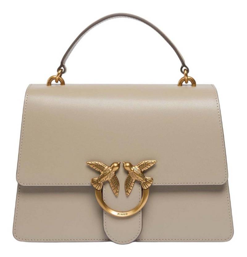PINKO Handtasche Top Handle Classic Light, aus echtem Rindsleder von PINKO