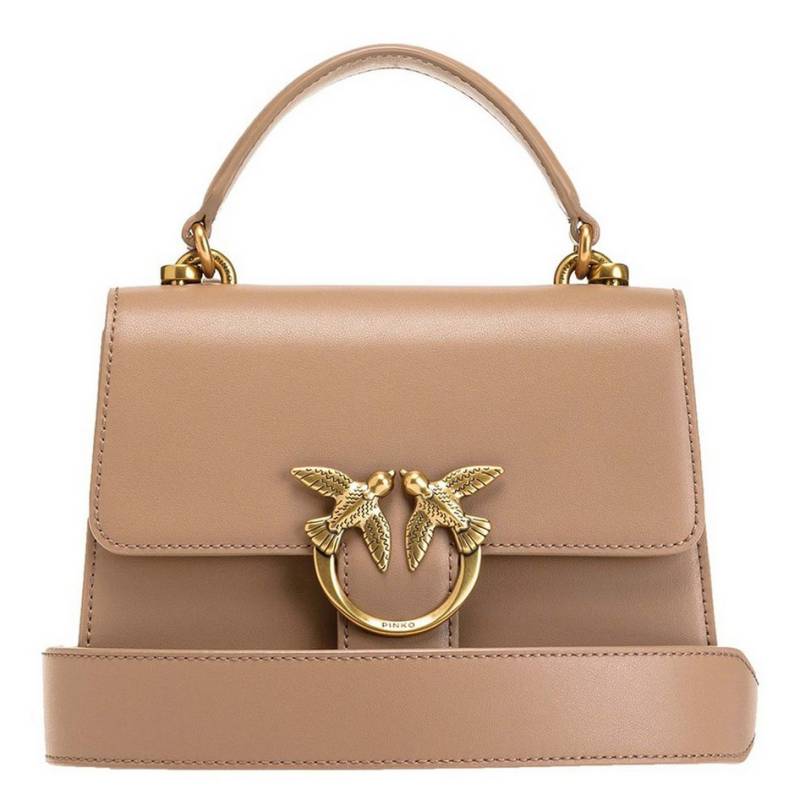 PINKO Handtasche Top Handle Mini Light, aus echtem Rindsleder von PINKO