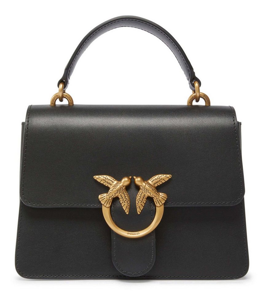 PINKO Handtasche Top Handle Mini Light, aus echtem Rindsleder von PINKO