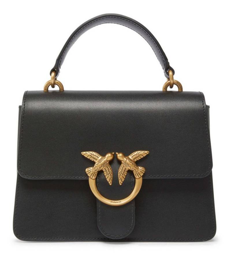 PINKO Handtasche Top Handle Mini Light, aus echtem Rindsleder von PINKO