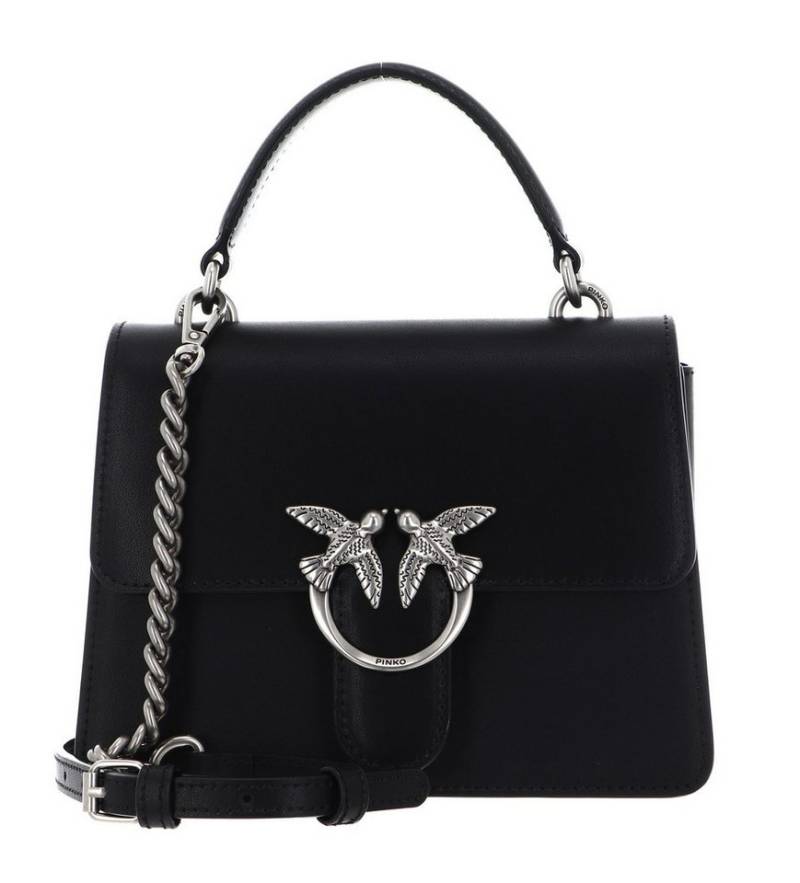 PINKO Handtasche Top Handle Mini Light, aus echtem Rindsleder von PINKO