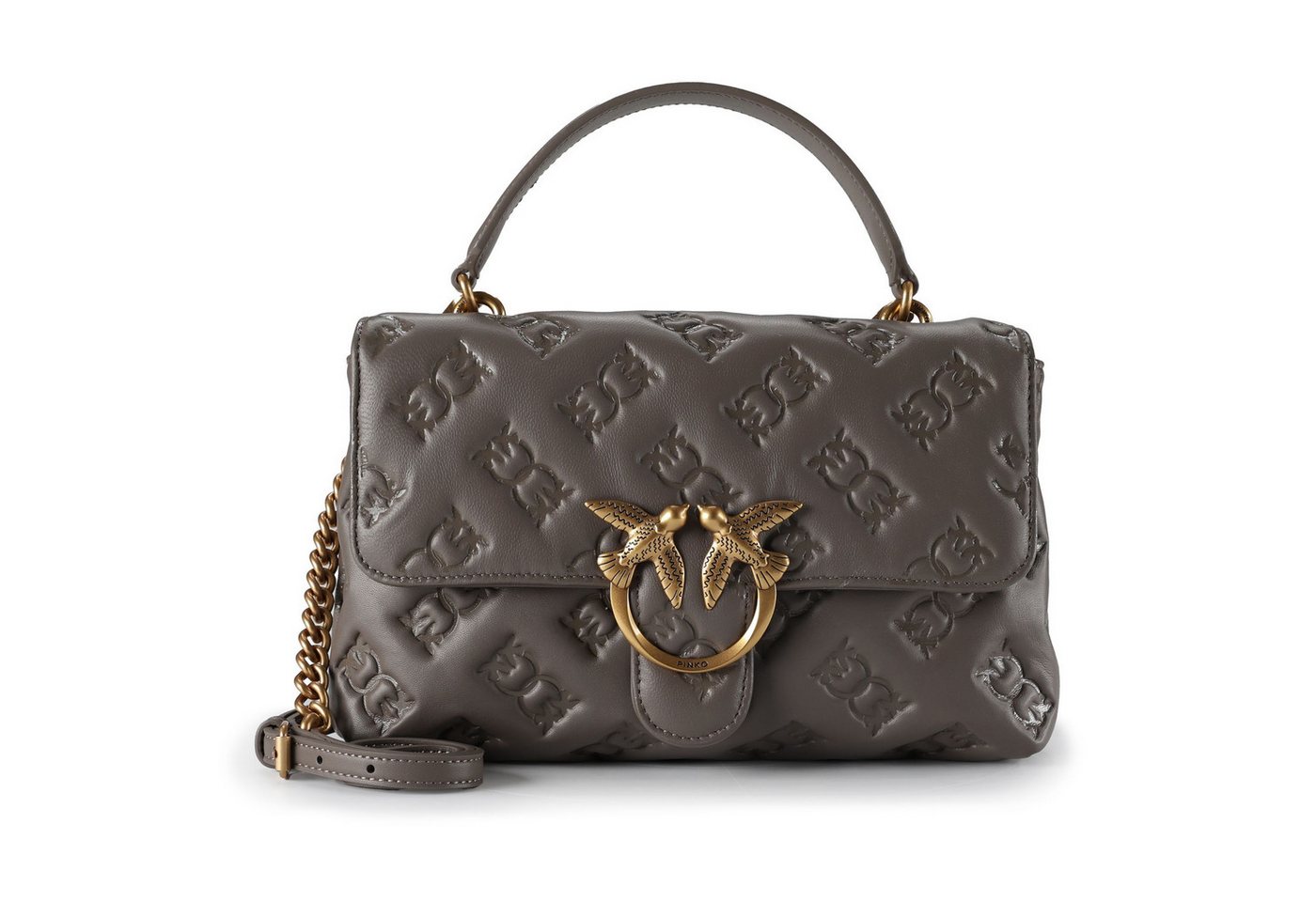 PINKO Henkeltasche Love Lady, Leder von PINKO