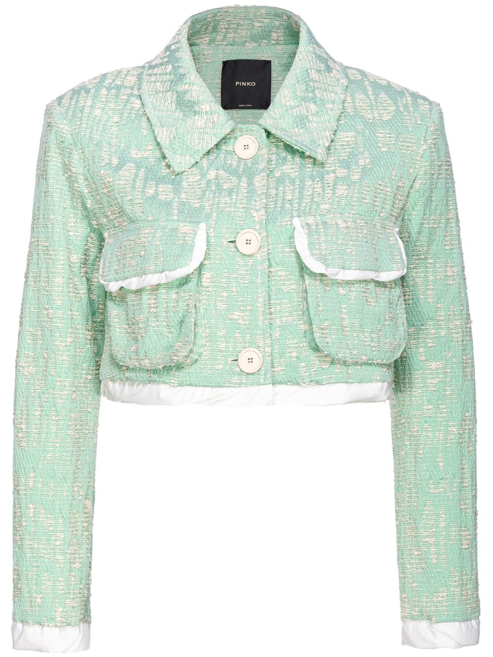 PINKO Jacquard-Jacke - Grün von PINKO