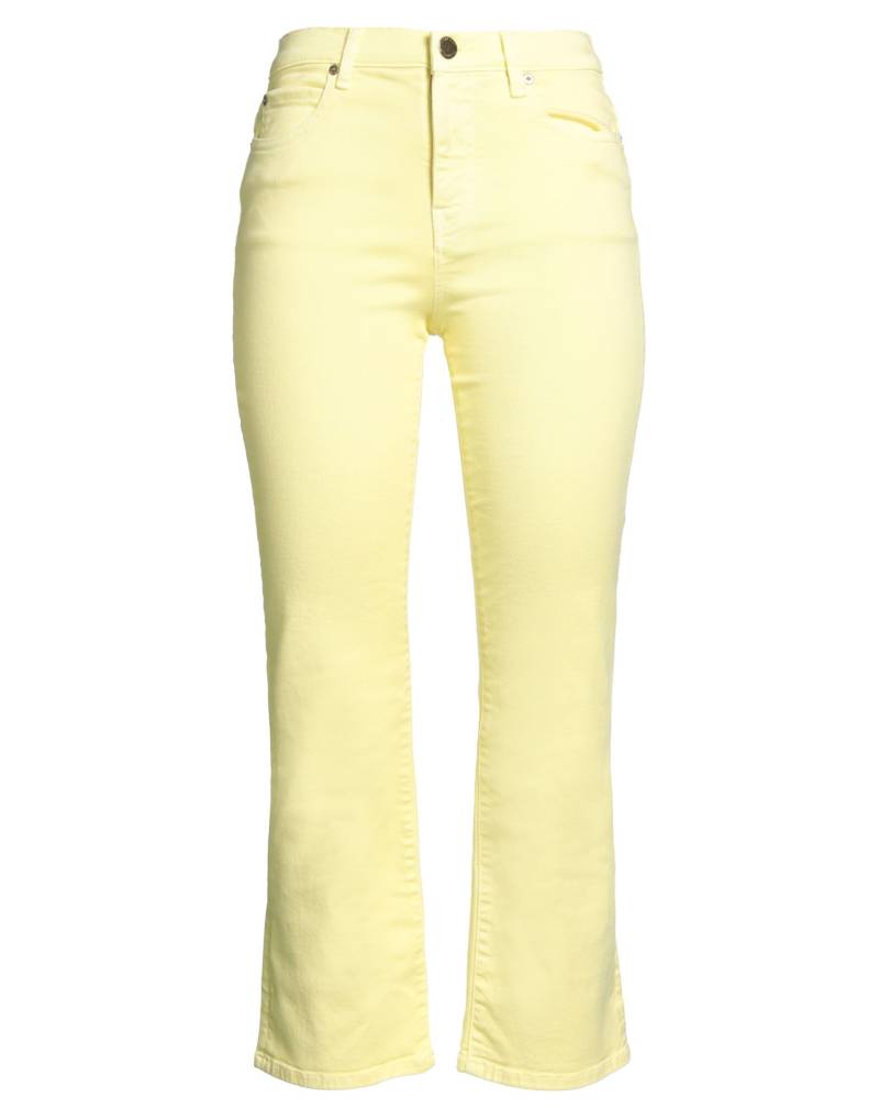 PINKO Jeanshose Damen Pastellgelb von PINKO