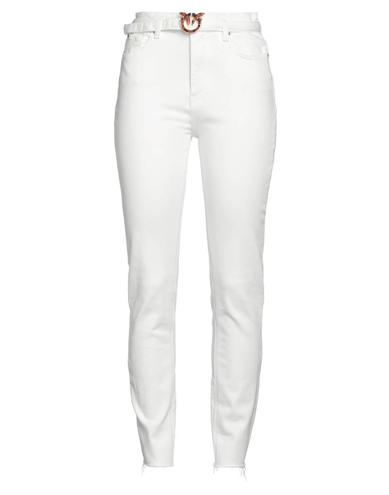 PINKO Jeanshose Damen Weiß von PINKO