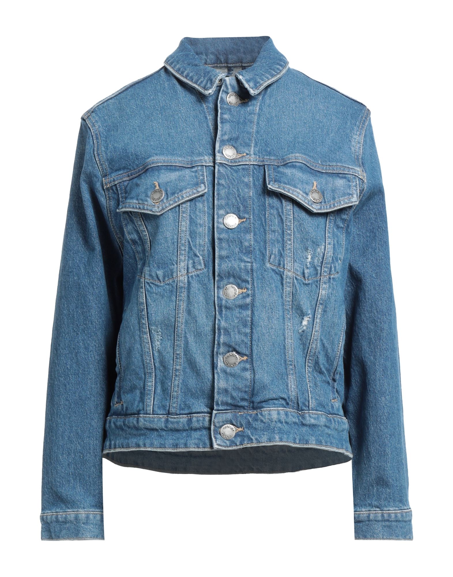 PINKO Jeansjacke/-mantel Damen Blau von PINKO