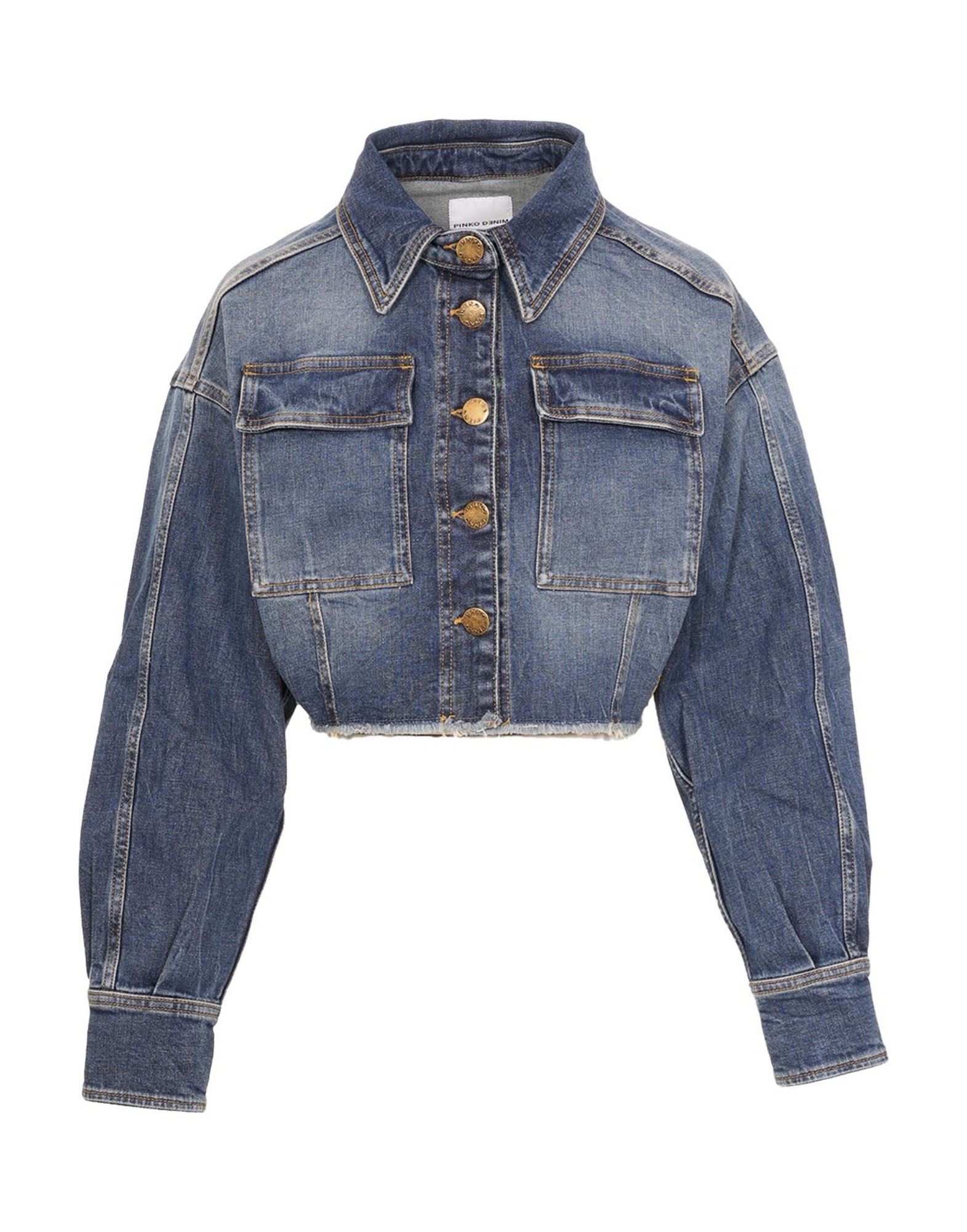 PINKO Jeansjacke/-mantel Damen Blau von PINKO