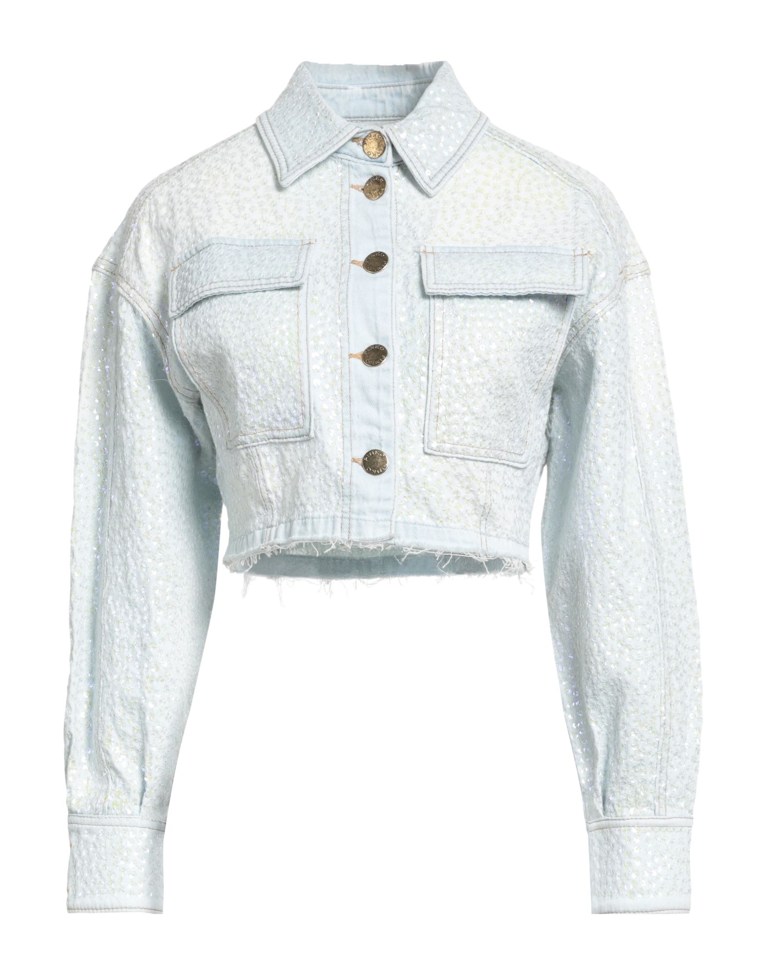 PINKO Jeansjacke/-mantel Damen Blau von PINKO
