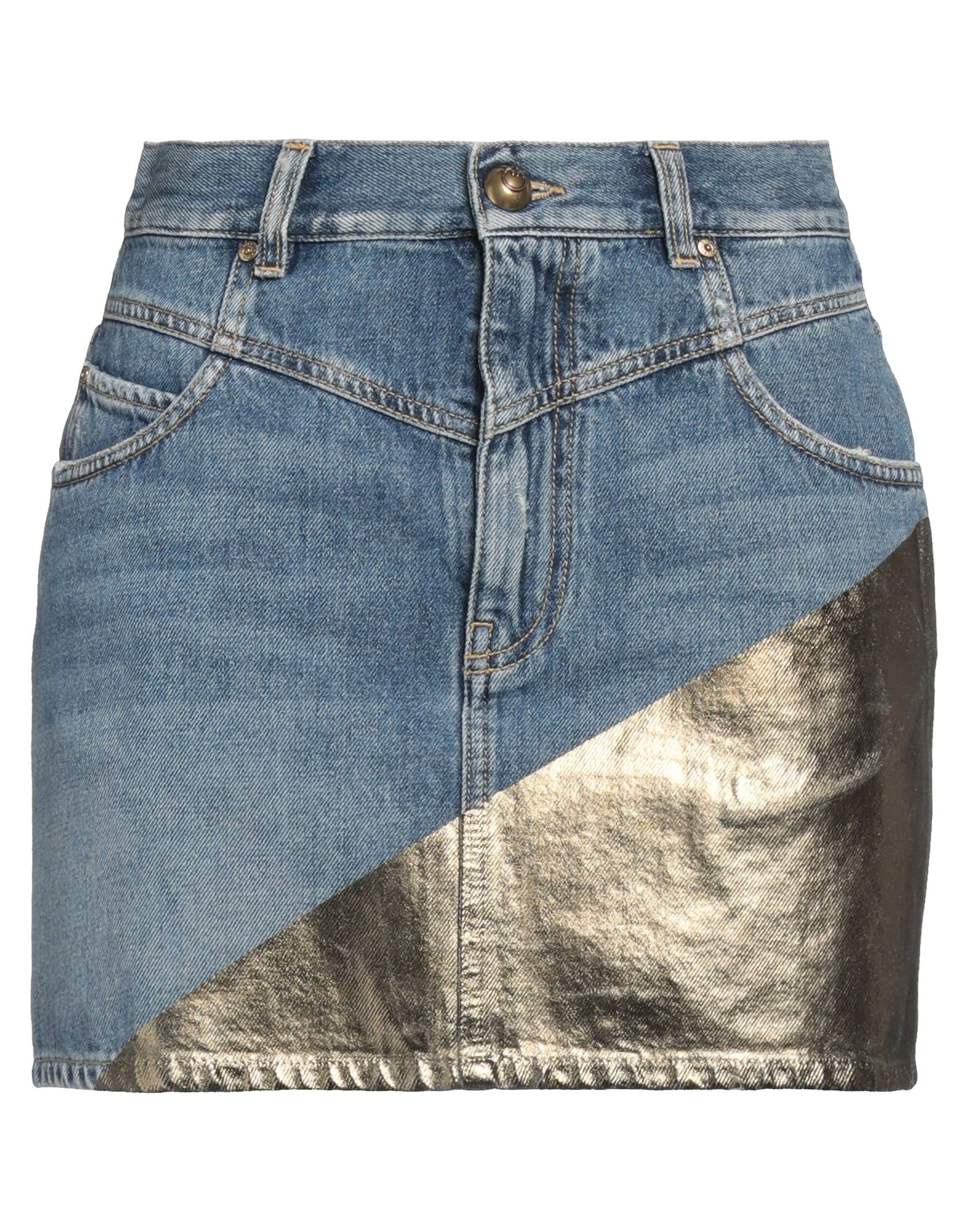 PINKO Jeansrock Damen Blau PINKO Jeansrock Damen Blau von PINKO