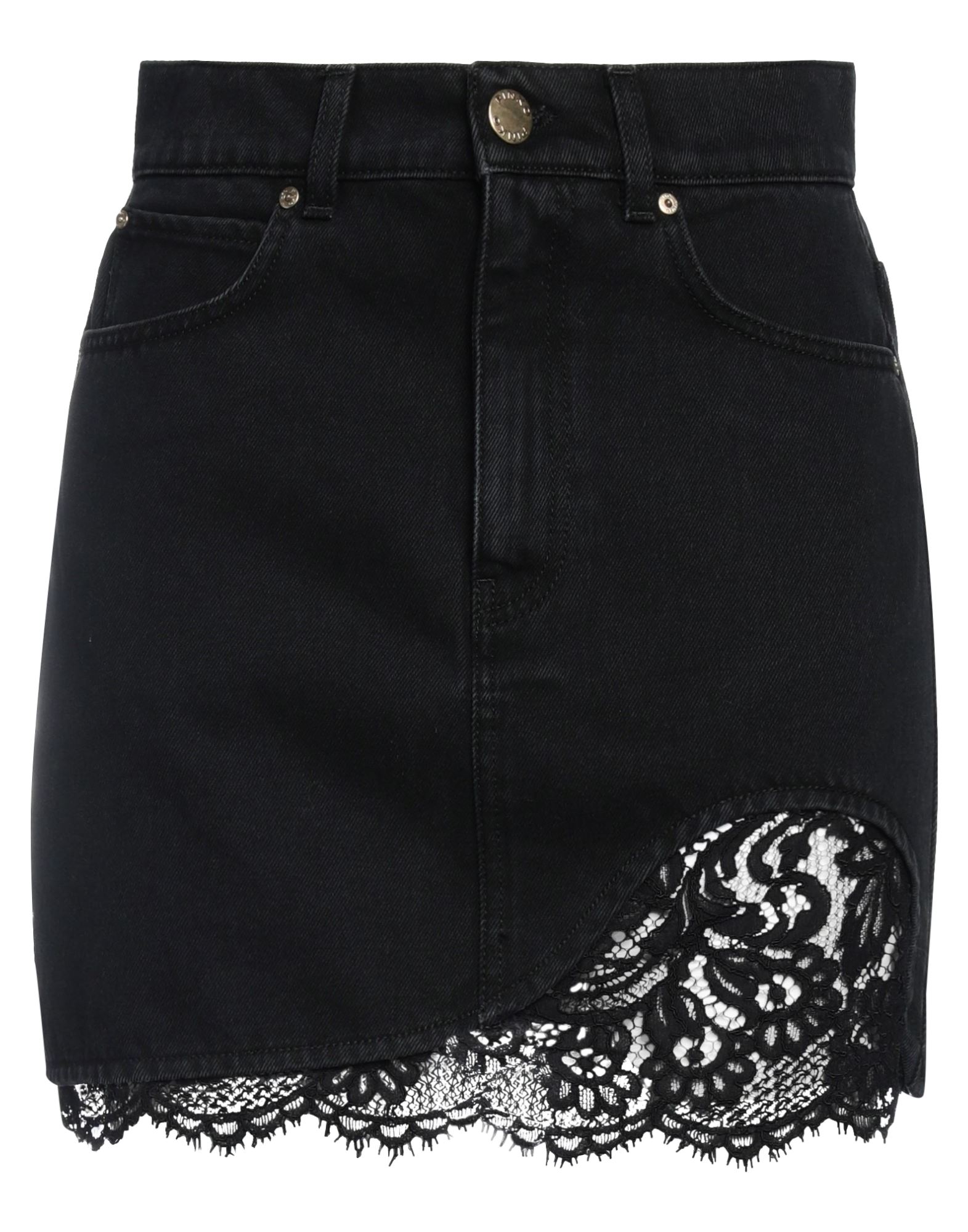 PINKO Jeansrock Damen Schwarz PINKO Jeansrock Damen Schwarz von PINKO