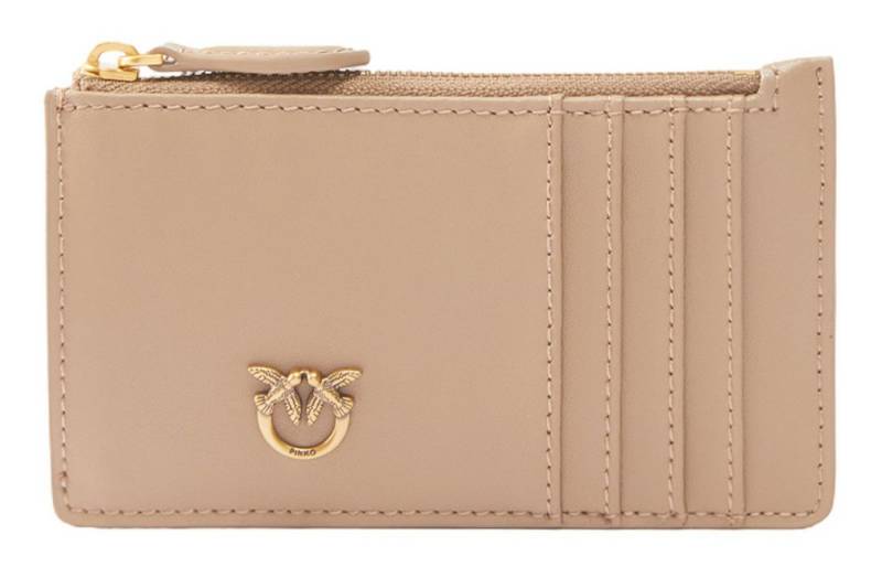 PINKO Kartenetui Cardholder, aus echtem Rindsleder von PINKO