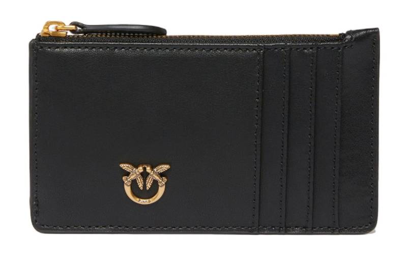 PINKO Kartenetui Cardholder, aus echtem Rindsleder von PINKO
