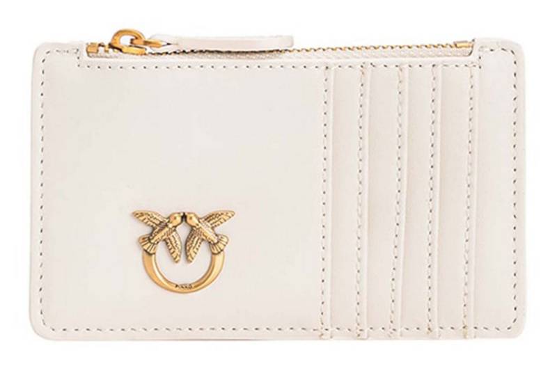 PINKO Kartenetui Cardholder, aus echtem Rindsleder von PINKO