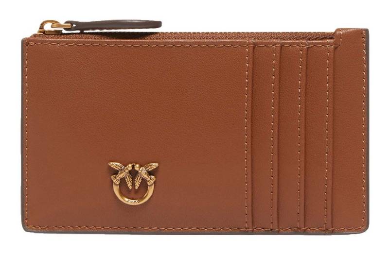 PINKO Kartenetui Cardholder Sheep Nappa Chevron, aus echtem Rindsleder PINKO Kartenetui Cardholder Sheep Nappa Chevron, aus echtem Rindsleder von PINKO