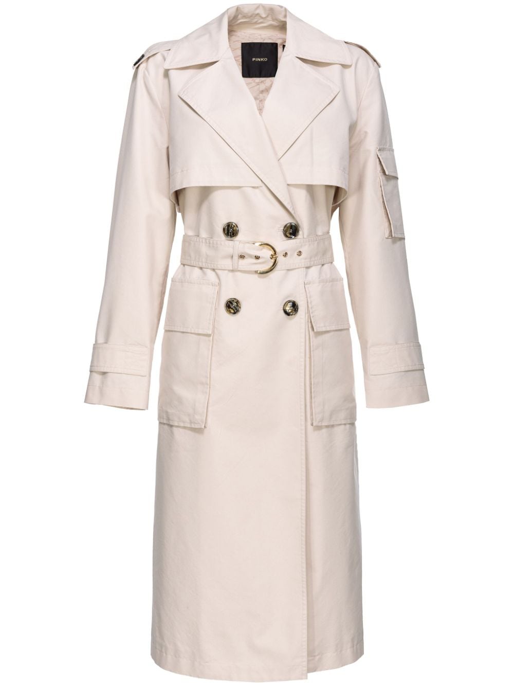 PINKO Klassischer Trenchcoat - Nude von PINKO