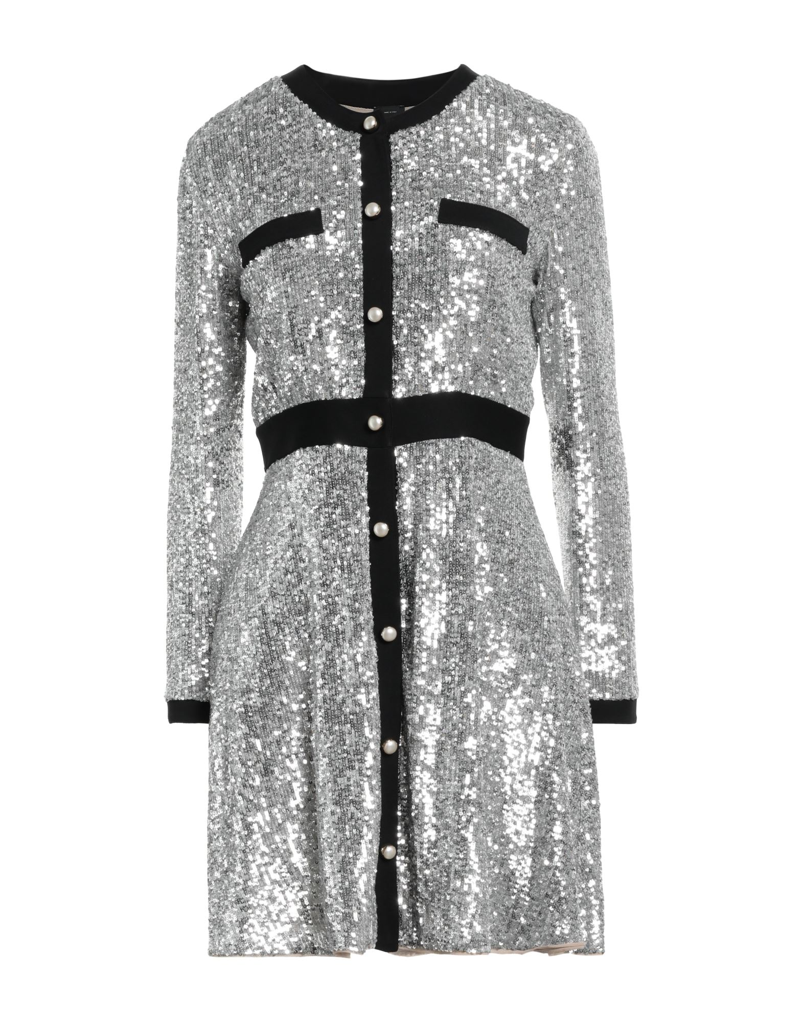 PINKO Mini-kleid Damen Silber von PINKO