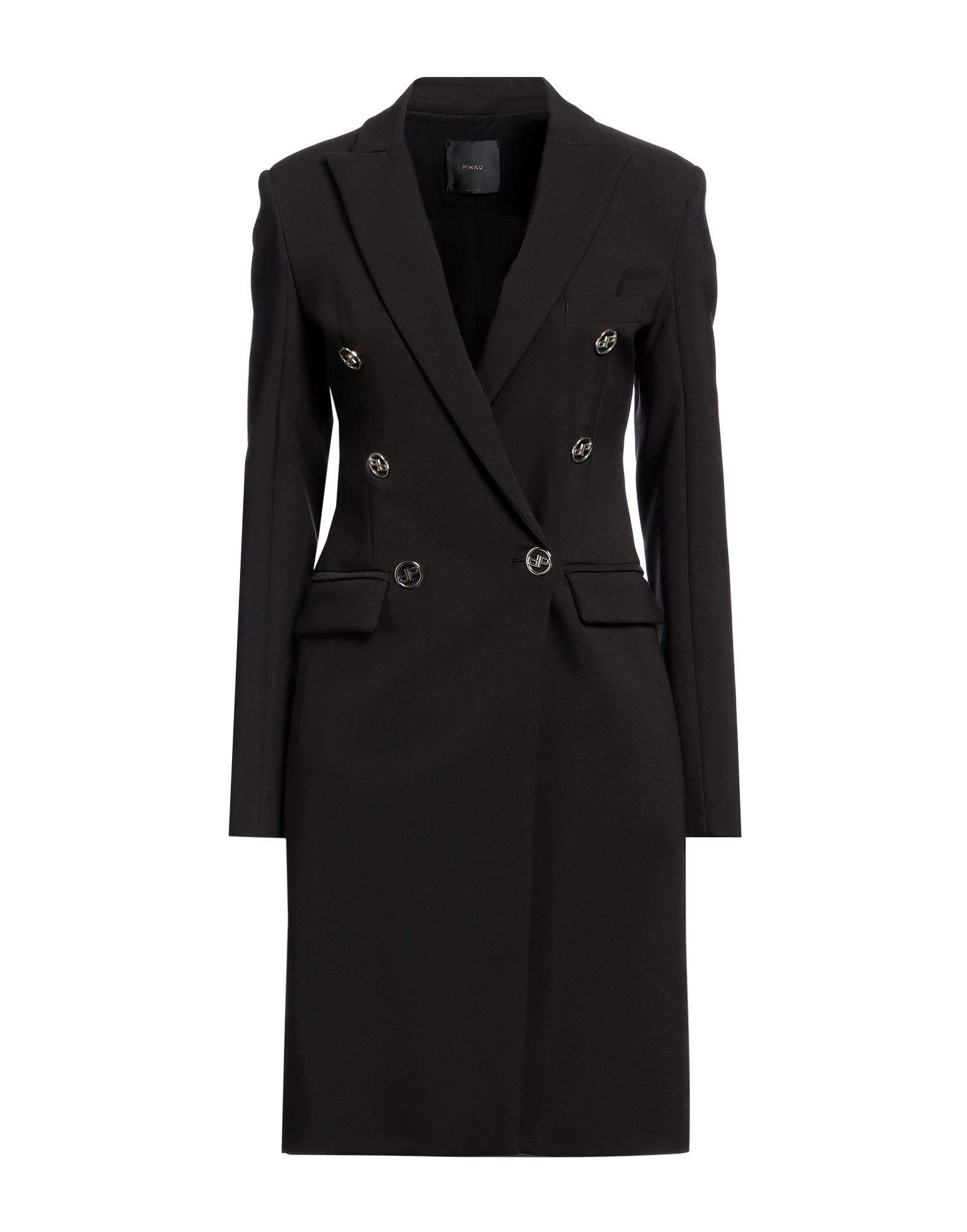 PINKO Jacke, Mantel & Trenchcoat Damen Schwarz von PINKO