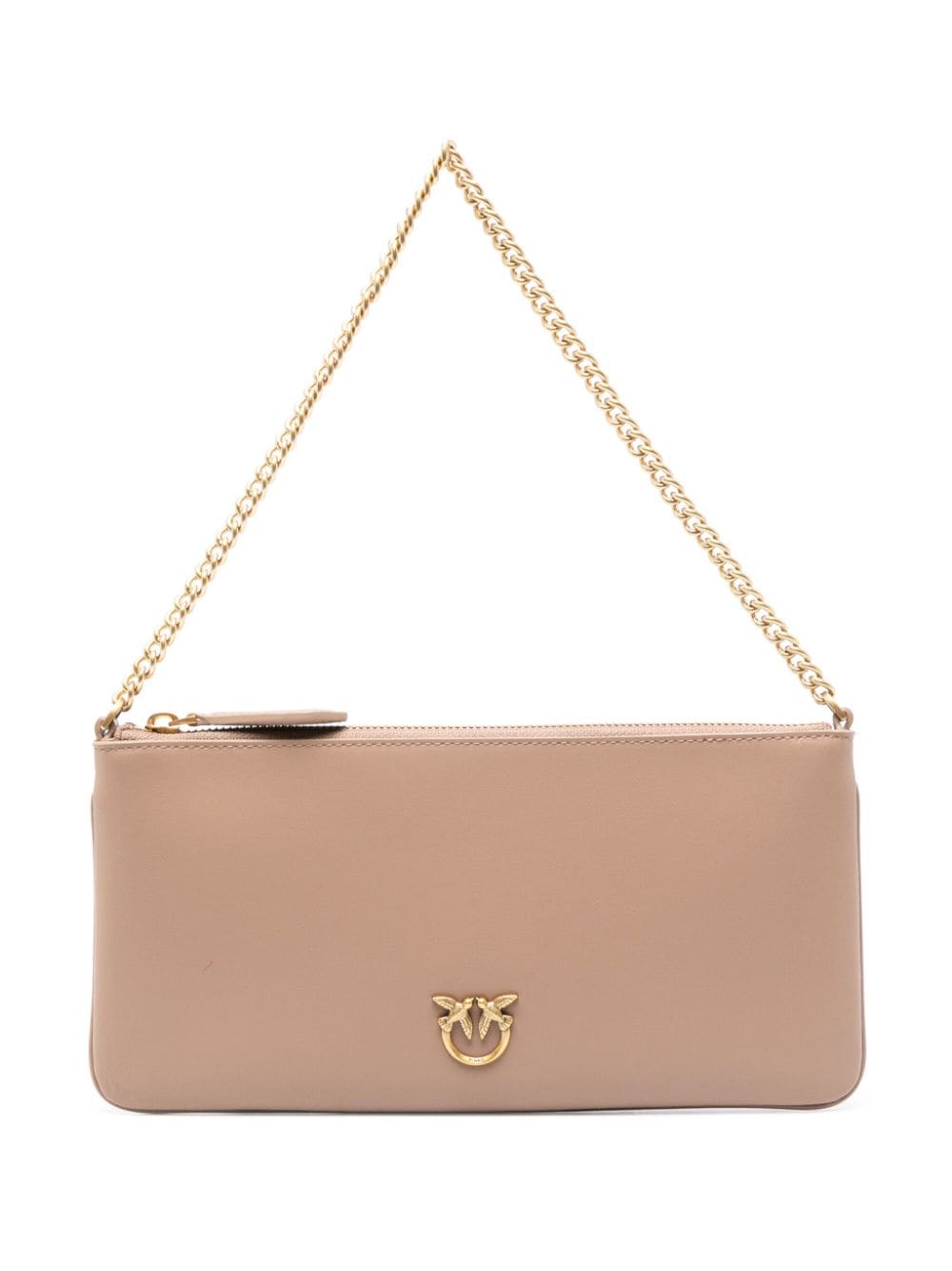 PINKO Love Birds Schultertasche - Nude von PINKO