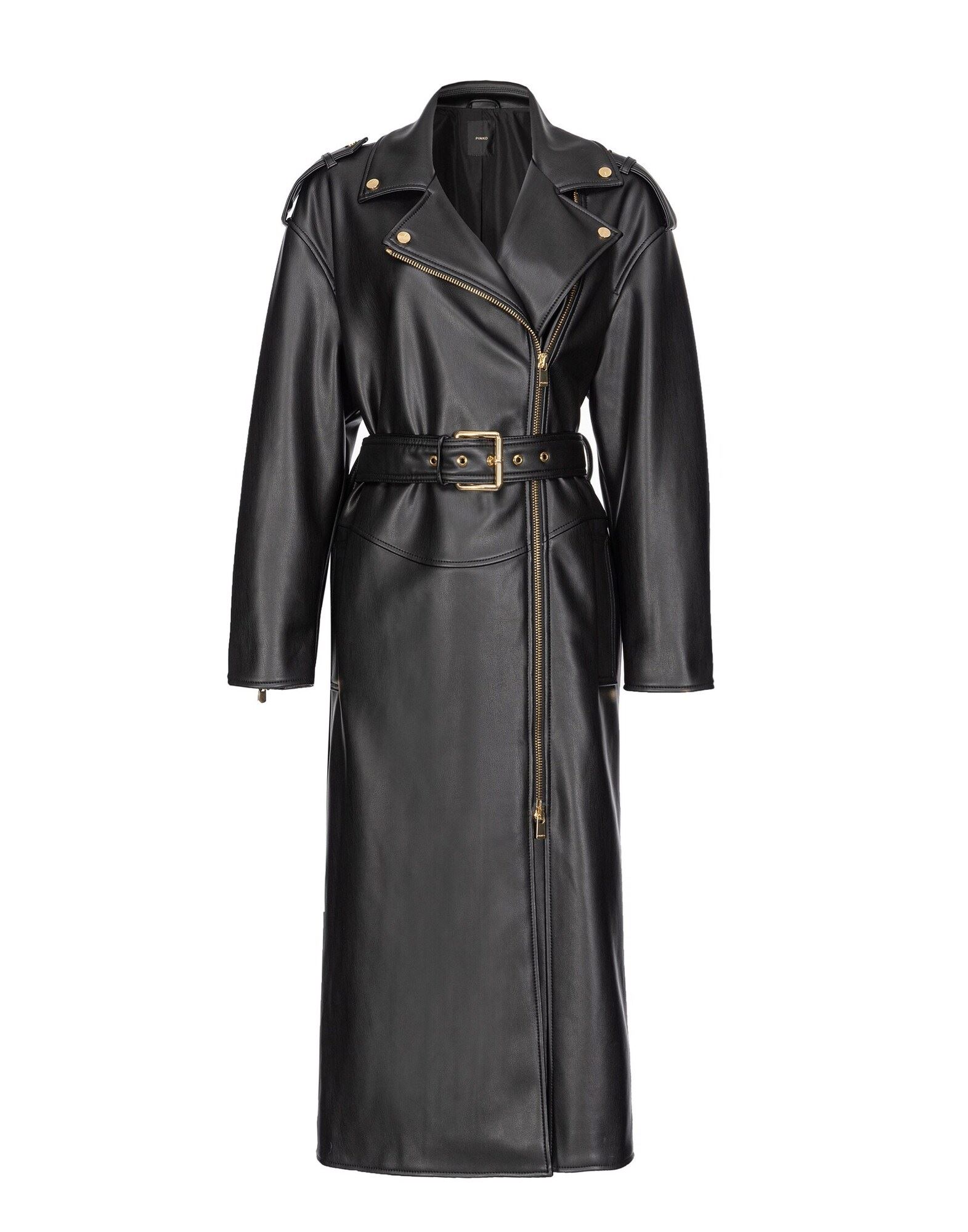 PINKO Jacke, Mantel & Trenchcoat Damen Schwarz von PINKO