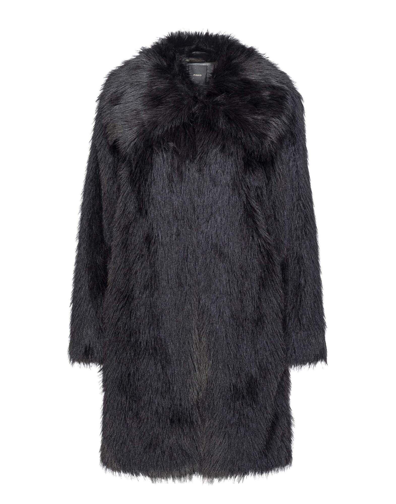 PINKO Shearling- & Kunstfell Damen Schwarz von PINKO