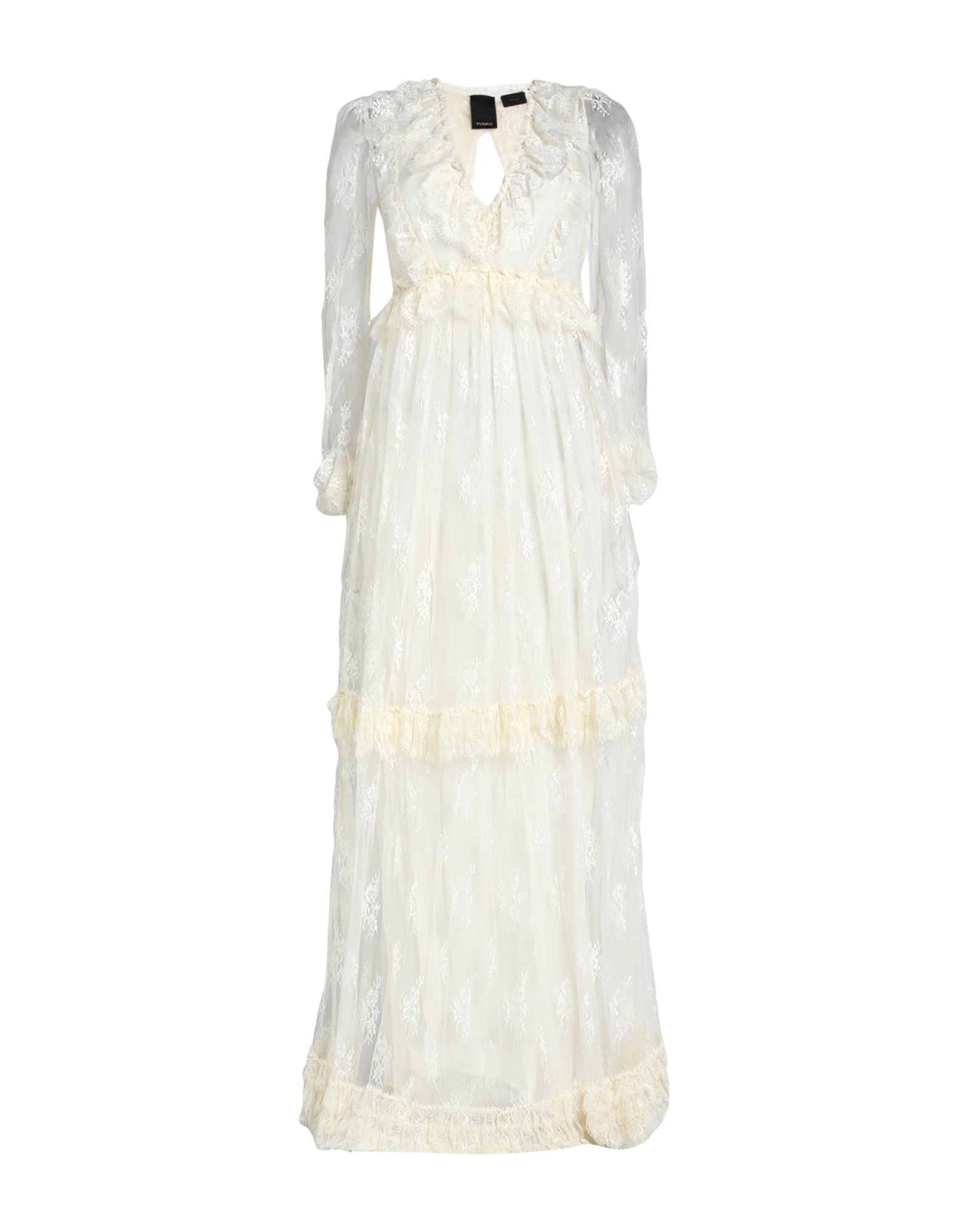 PINKO Maxi-kleid Damen Elfenbein PINKO Maxi-kleid Damen Elfenbein von PINKO