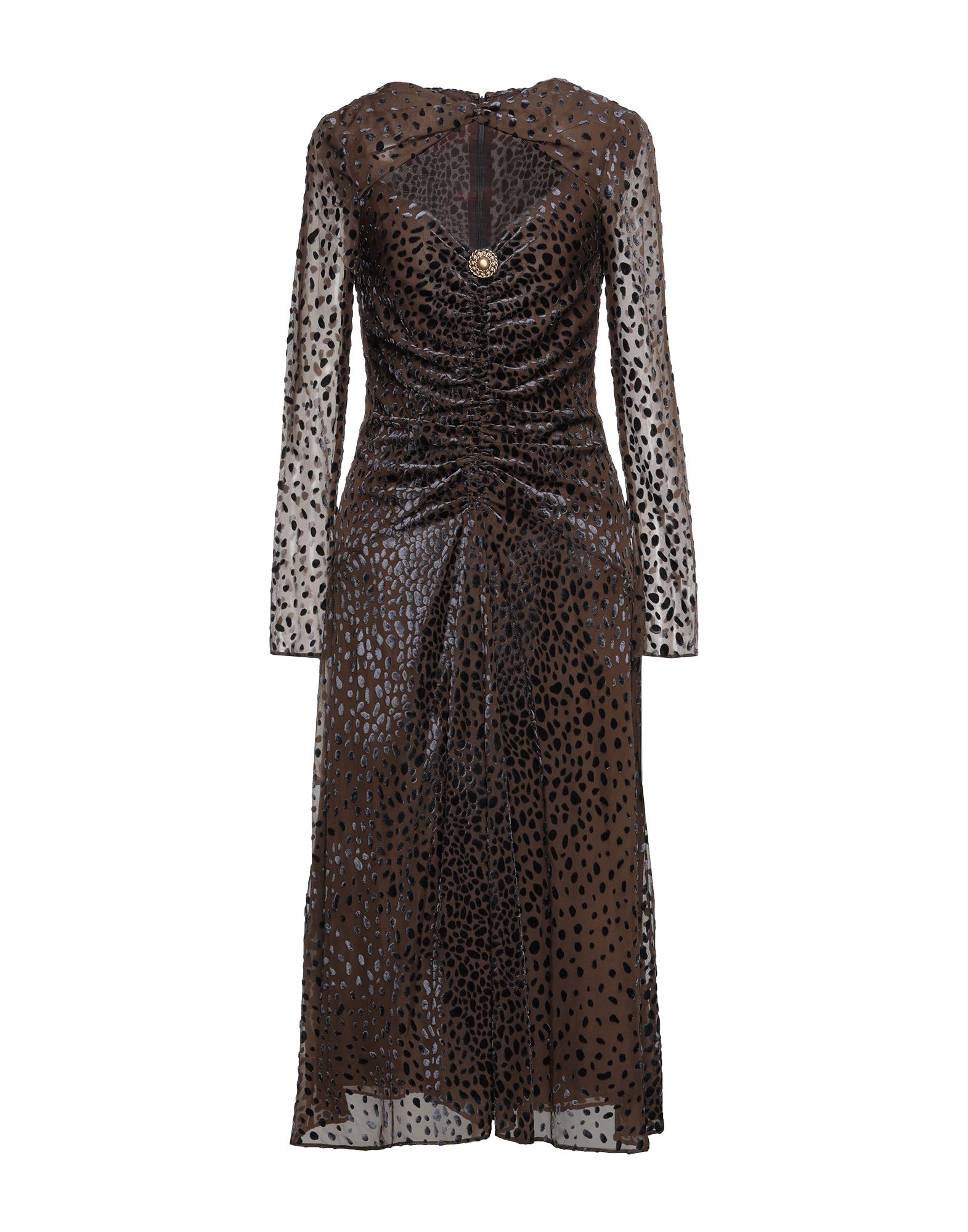 PINKO Midi-kleid Damen Braun von PINKO