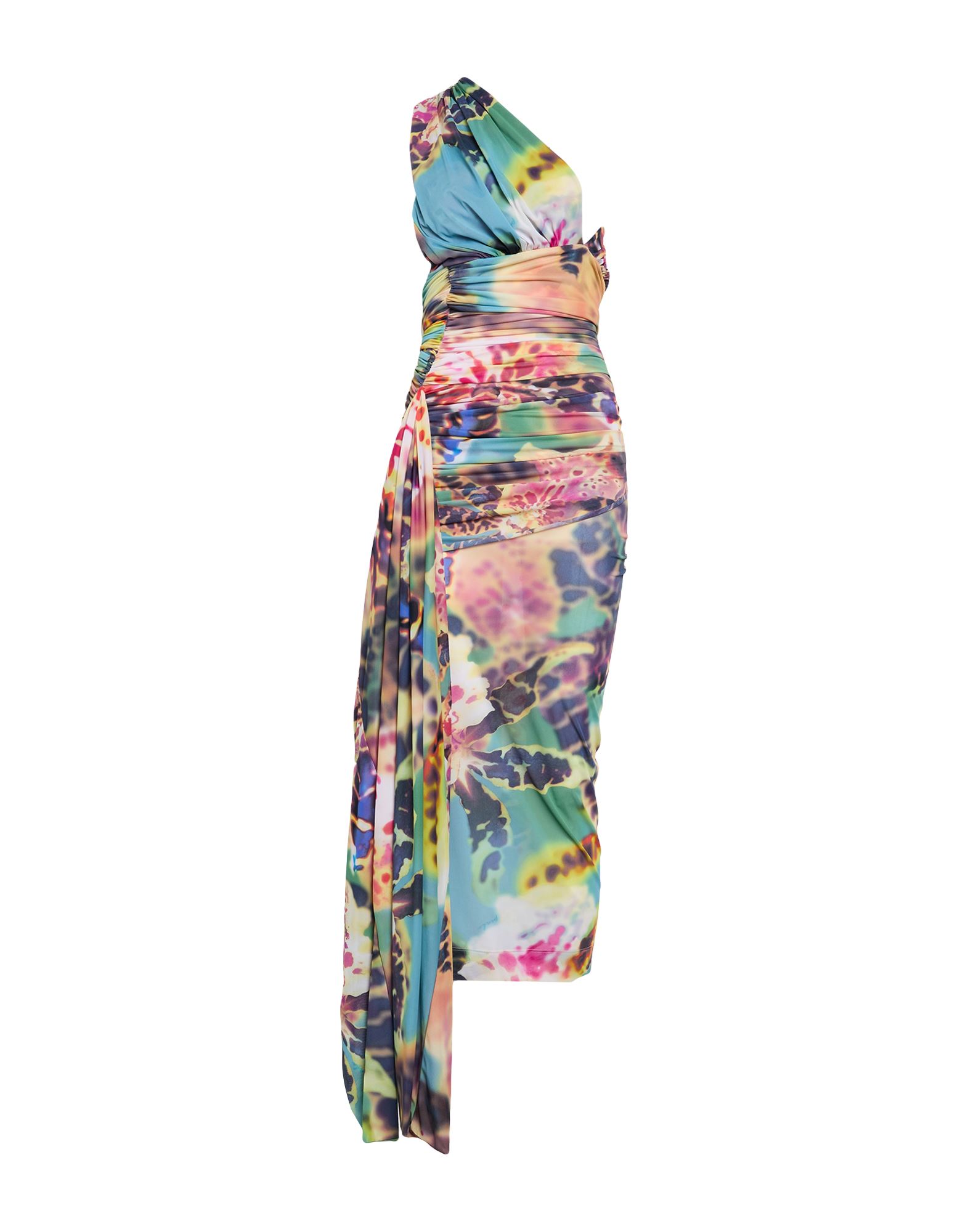 PINKO Midi-kleid Damen Dunkelviolett PINKO Midi-kleid Damen Dunkelviolett von PINKO