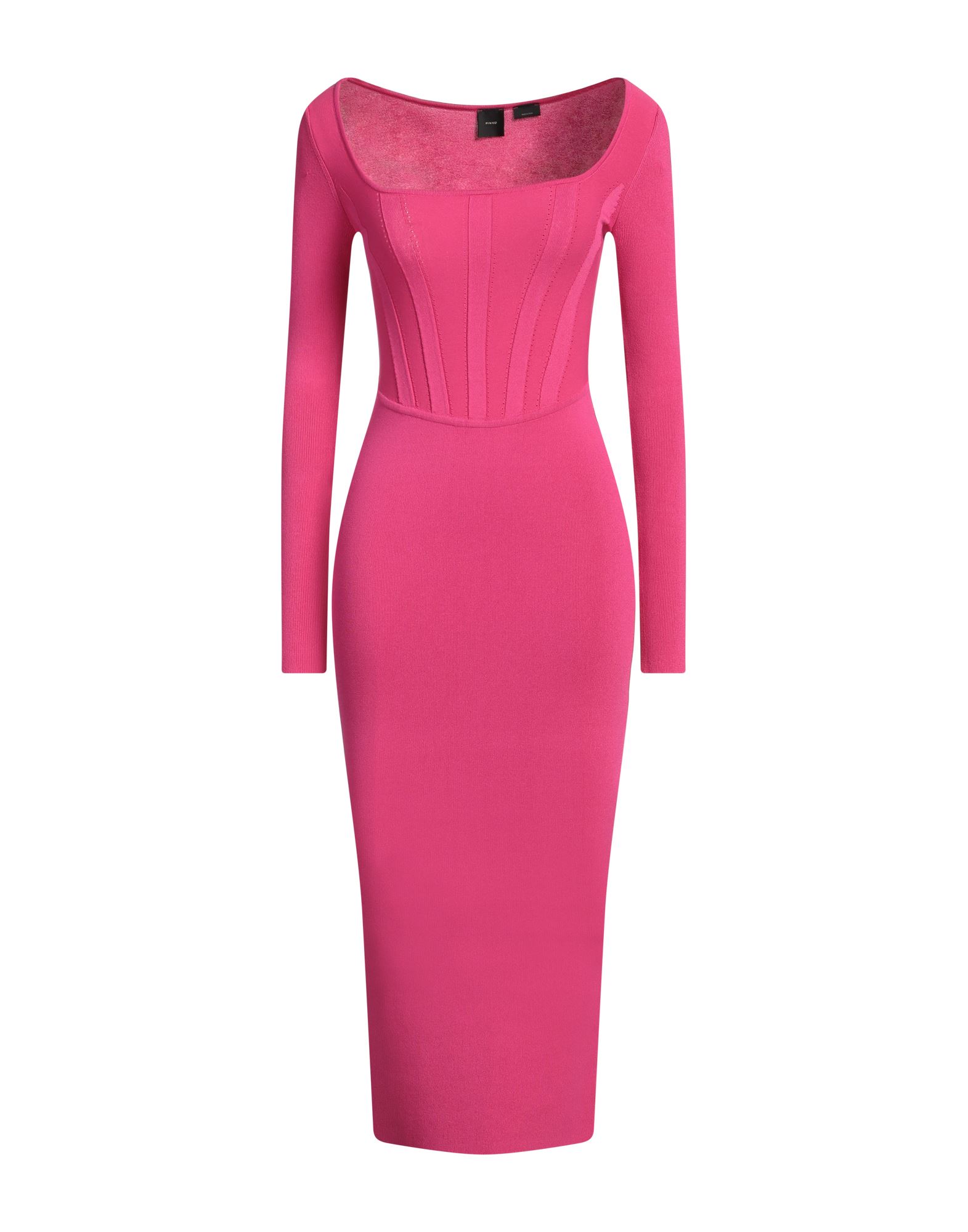 PINKO Midi-kleid Damen Fuchsia PINKO Midi-kleid Damen Fuchsia von PINKO