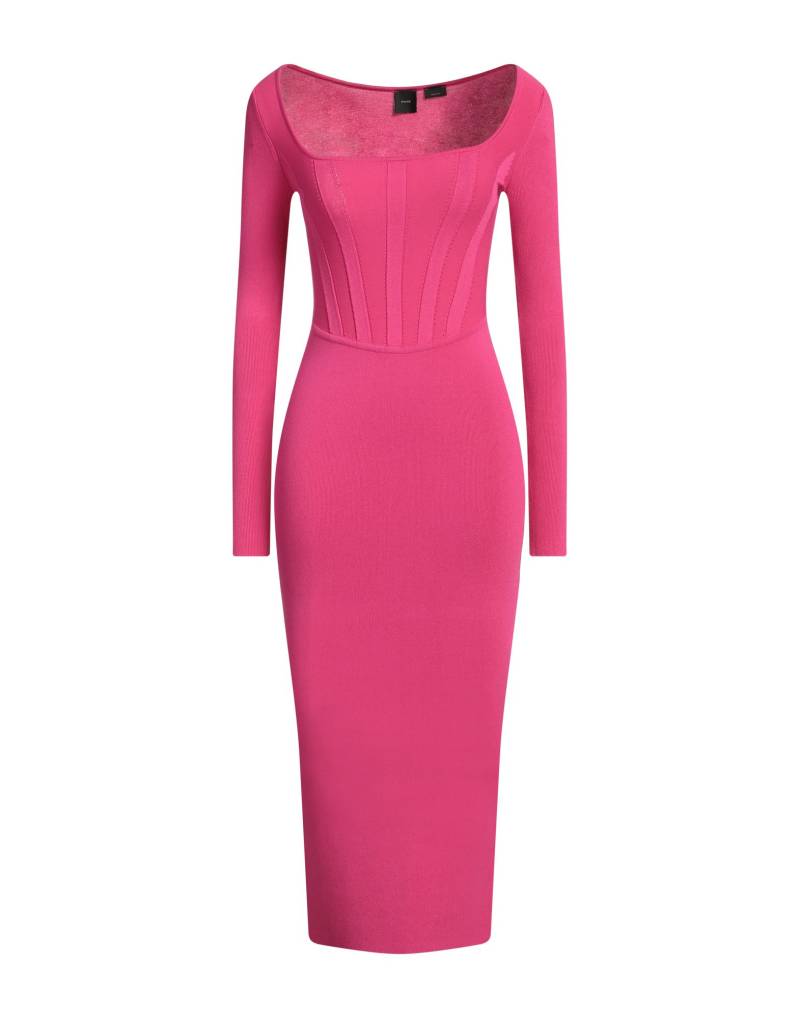 PINKO Midi-kleid Damen Fuchsia PINKO Midi-kleid Damen Fuchsia von PINKO