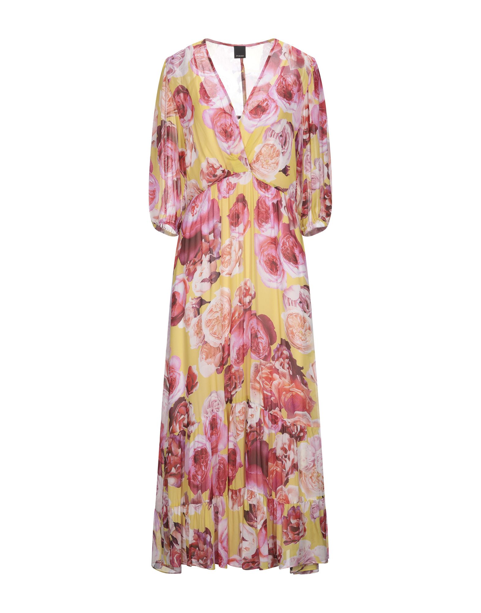 PINKO Midi-kleid Damen Gelb von PINKO