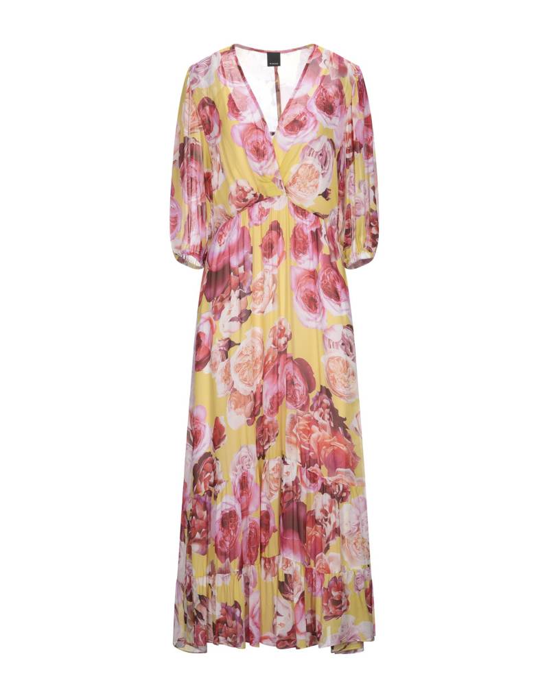 PINKO Midi-kleid Damen Gelb von PINKO