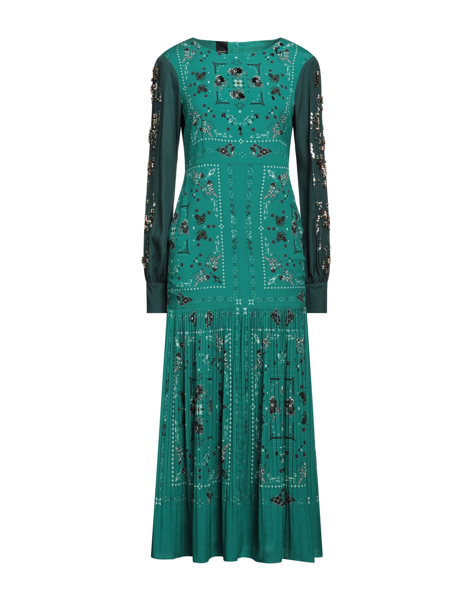 PINKO Midi-kleid Damen Grün PINKO Midi-kleid Damen Grün von PINKO