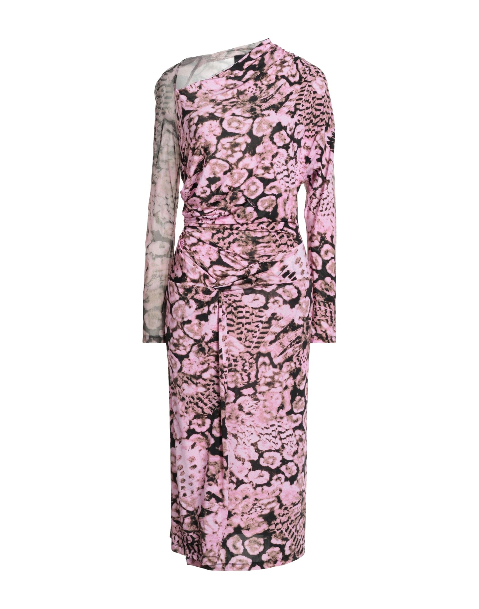 PINKO Midi-kleid Damen Rosa PINKO Midi-kleid Damen Rosa von PINKO