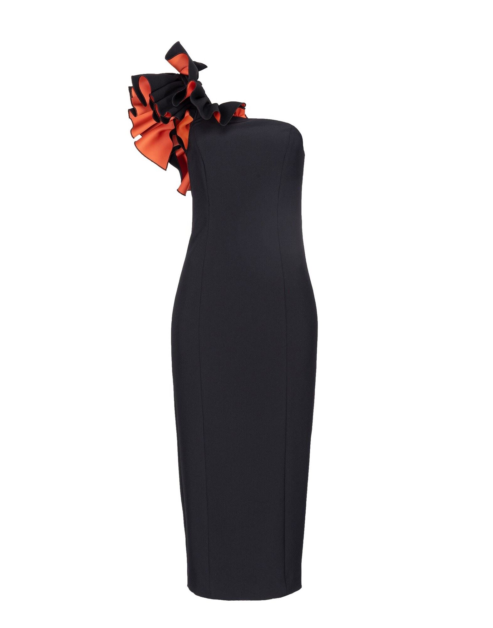 PINKO Midi-kleid Damen Schwarz von PINKO