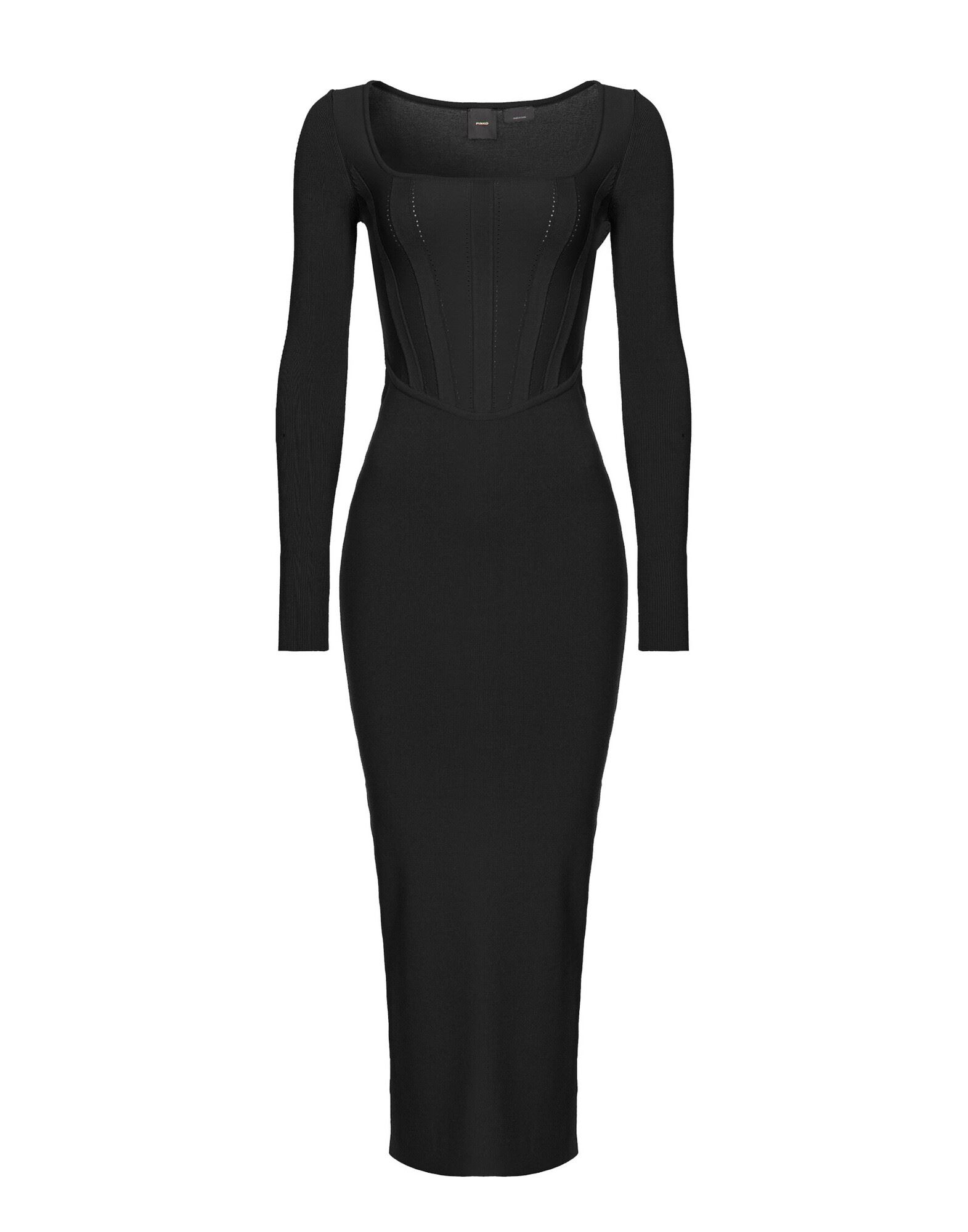 PINKO Midi-kleid Damen Schwarz von PINKO