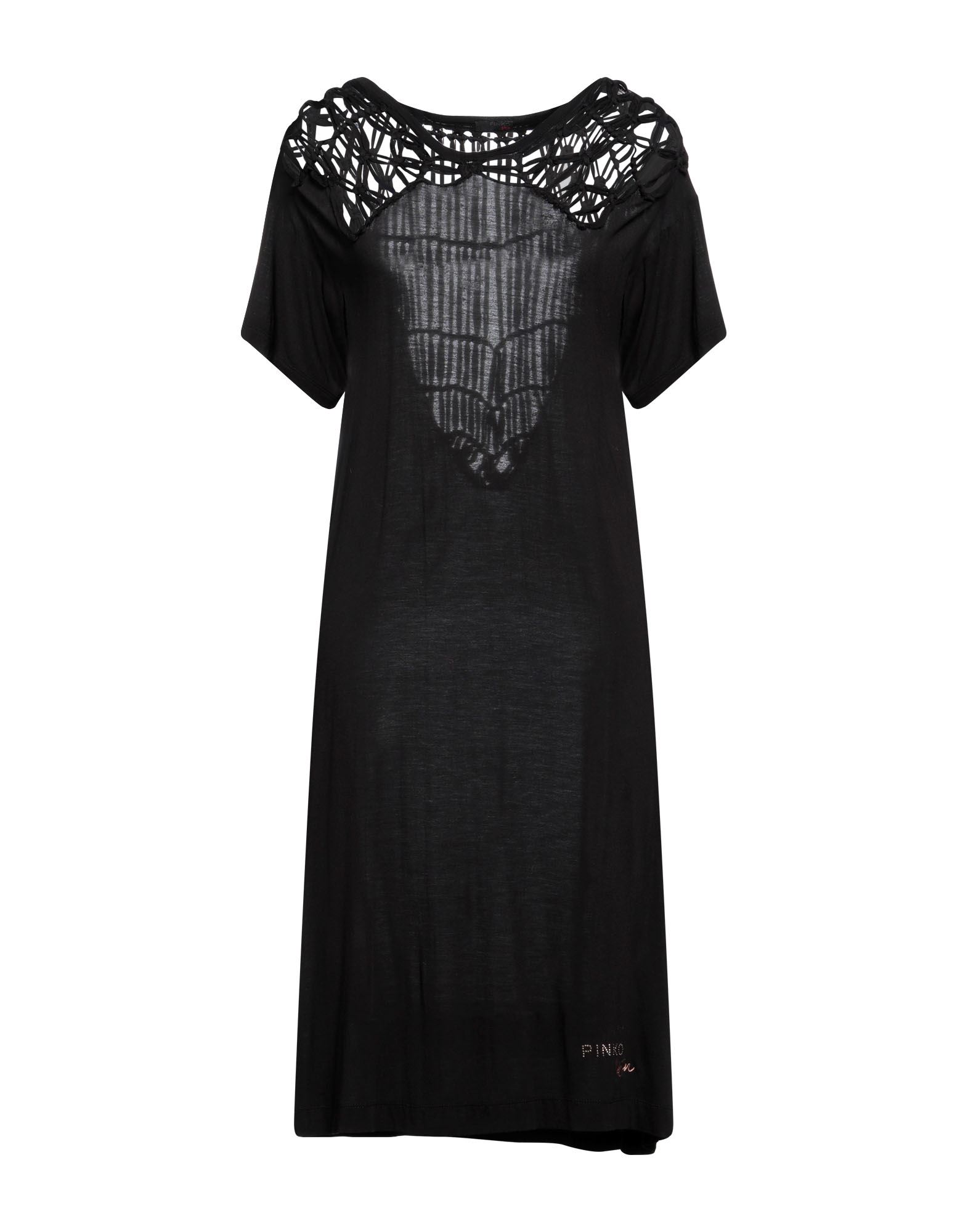 PINKO Midi-kleid Damen Schwarz von PINKO