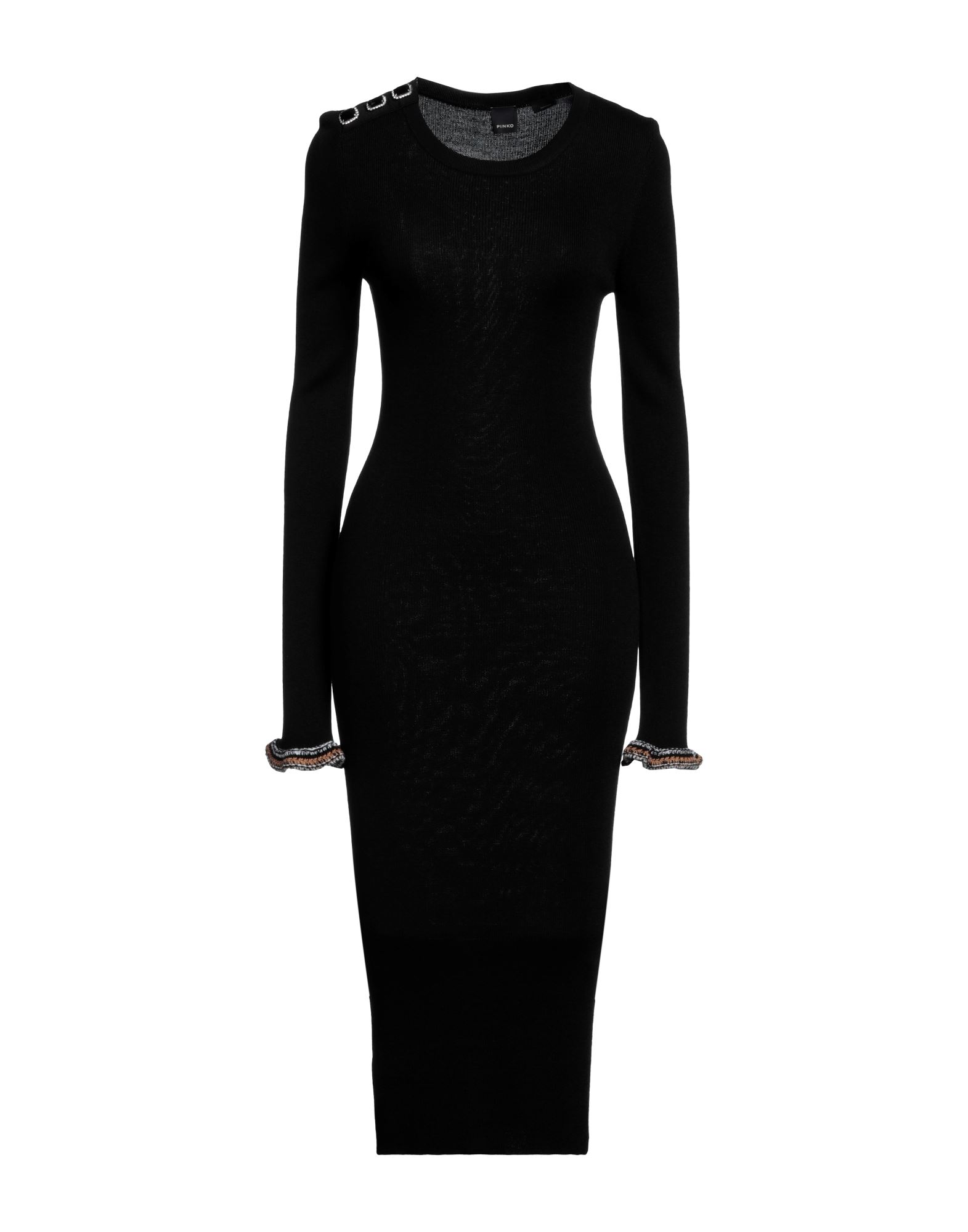 PINKO Midi-kleid Damen Schwarz PINKO Midi-kleid Damen Schwarz von PINKO