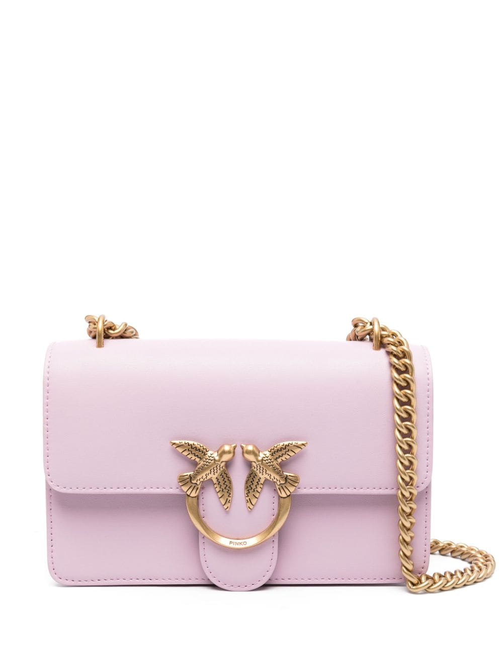 PINKO Mini Love Schultertasche - Violett von PINKO