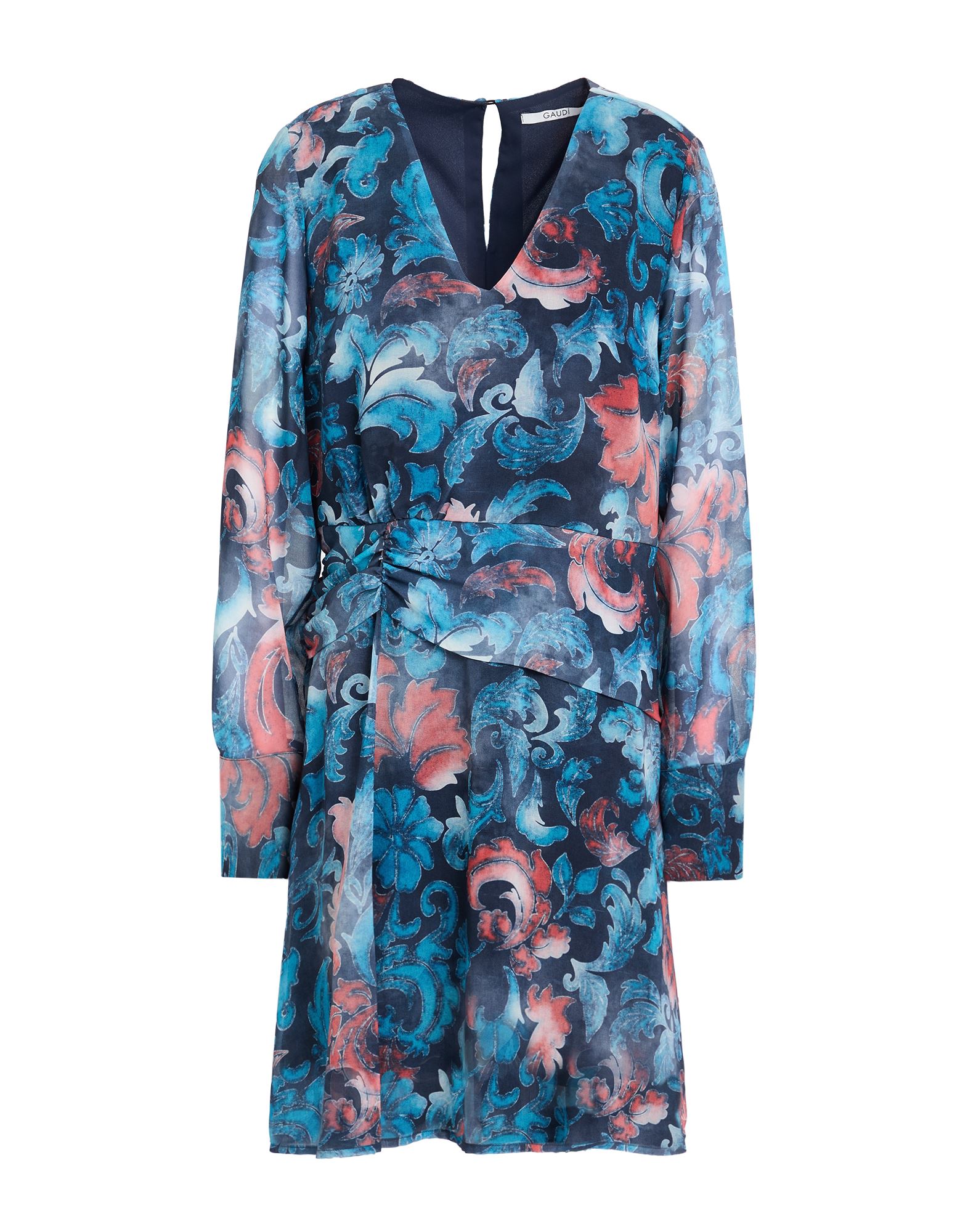 PINKO Mini-kleid Damen Marineblau PINKO Mini-kleid Damen Marineblau von PINKO