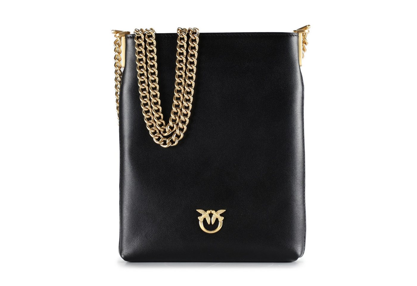 PINKO Schultertasche Flat, Leder von PINKO