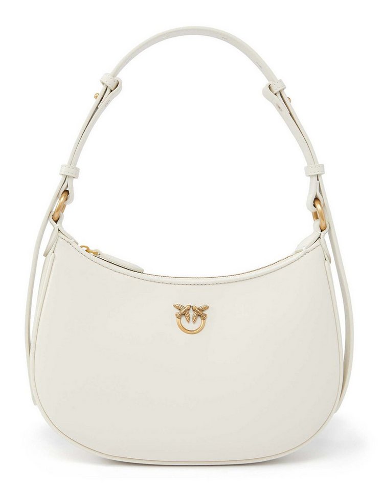 PINKO Schultertasche Half-Moon Mini Bag, aus echtem Rindsleder von PINKO