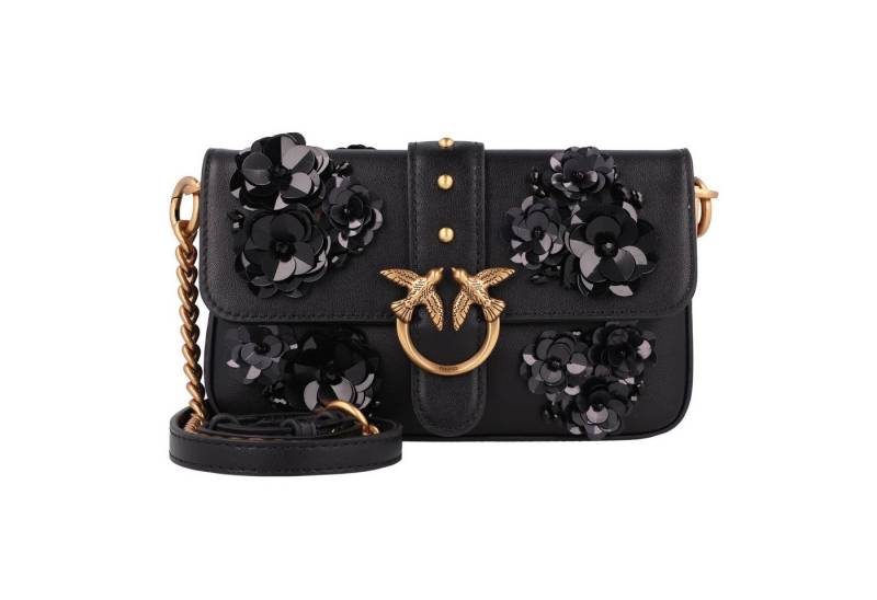 PINKO Schultertasche Love One, Leder von PINKO