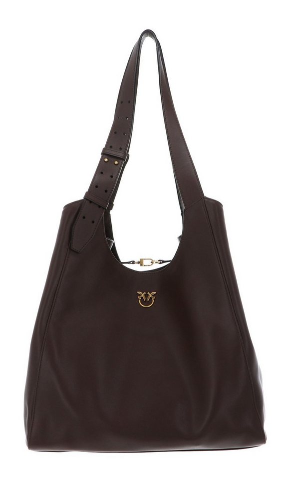 PINKO Schultertasche Tote Classic Belt, aus echtem Rindsleder von PINKO