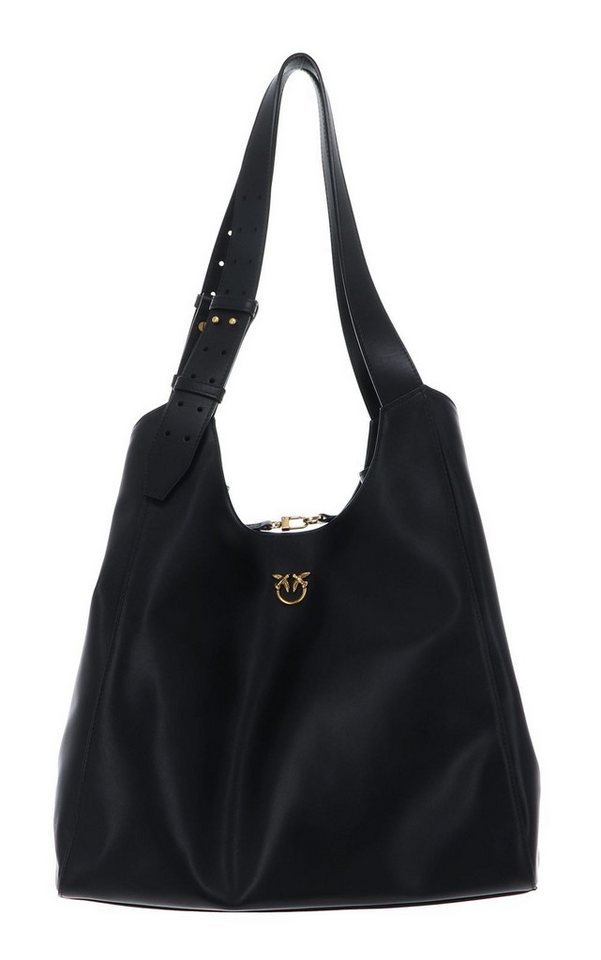 PINKO Schultertasche Tote Classic Belt, aus echtem Rindsleder von PINKO