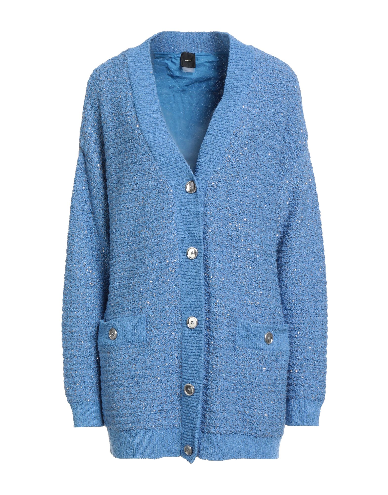 PINKO Strickjacke Damen Azurblau PINKO Strickjacke Damen Azurblau von PINKO