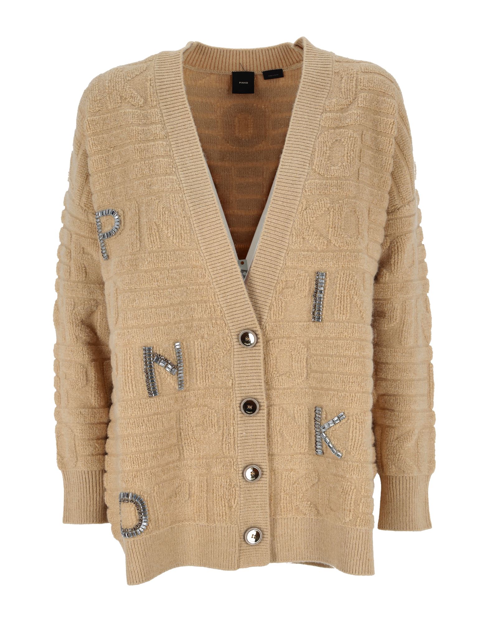 PINKO Strickjacke Damen Beige von PINKO