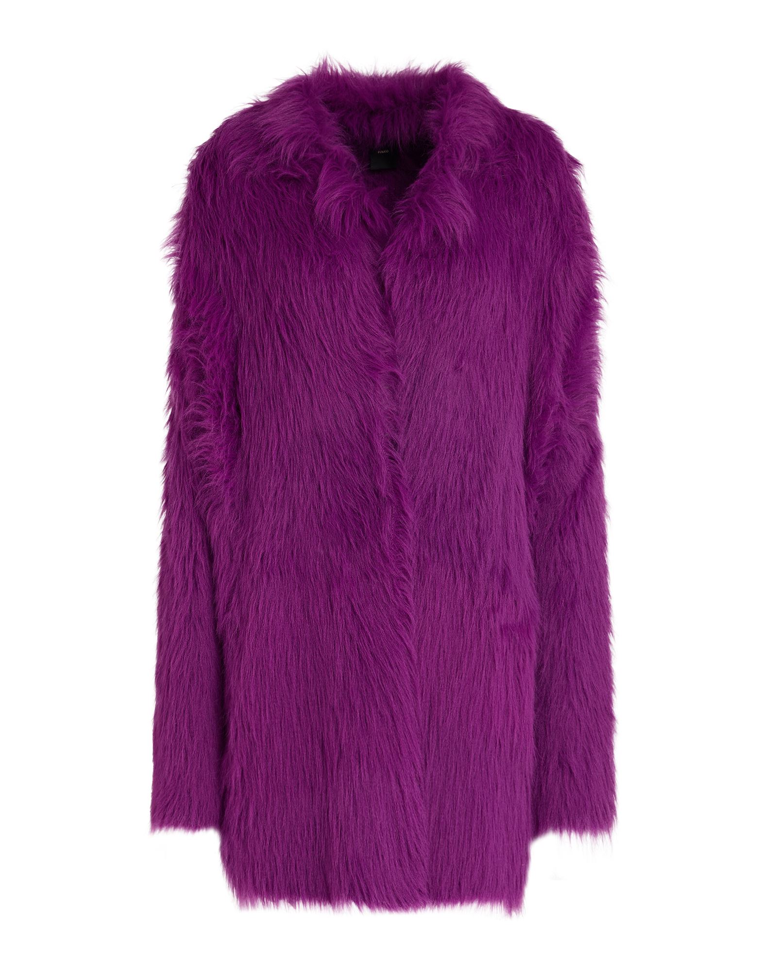 PINKO Shearling- & Kunstfell Damen Violett von PINKO