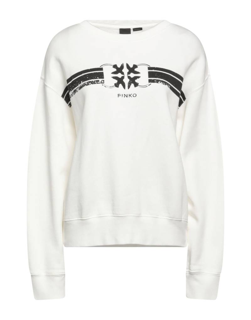 PINKO Sweatshirt Damen Off white von PINKO