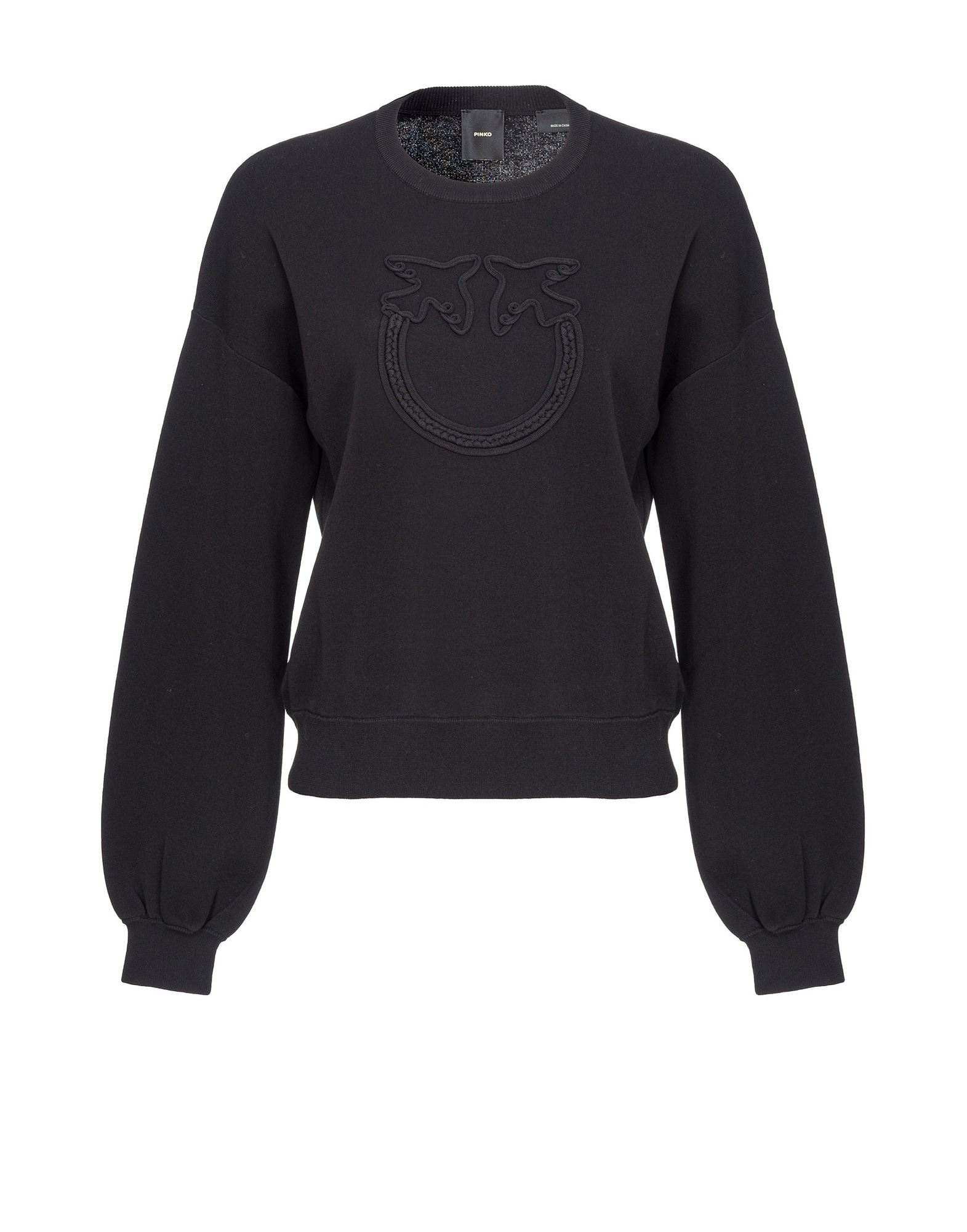 PINKO Sweatshirt Damen Schwarz von PINKO